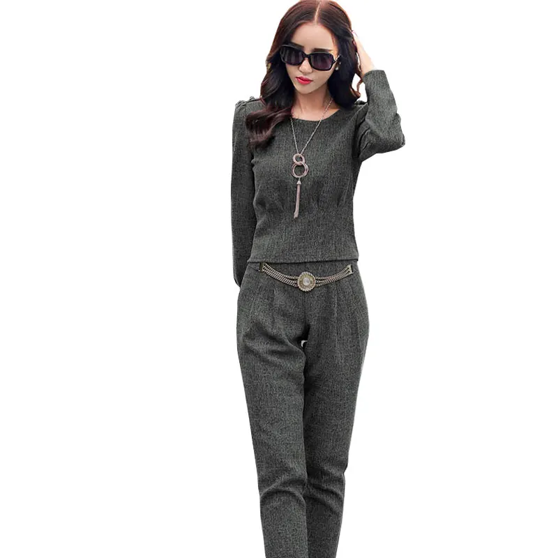 Spring Autumn Women Tracksuit Cotton Linen Long Sleeve Womens 2 two piece set top and long pants 2018 New Slim Waist Female Suit
Spring Autumn Women Tracksuit Cotton Linen Long Sleeve Womens 2 two piece set top and long pants 2018 New Slim Waist Female Suit