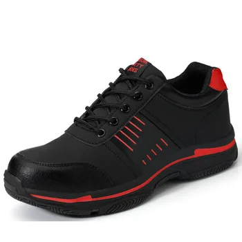 men casual large size steel toe covers work safety shoes anti-pierce construction site worker genuine leather security boots man
men casual large size steel toe covers work safety shoes anti-pierce construction site worker genuine leather security boots man