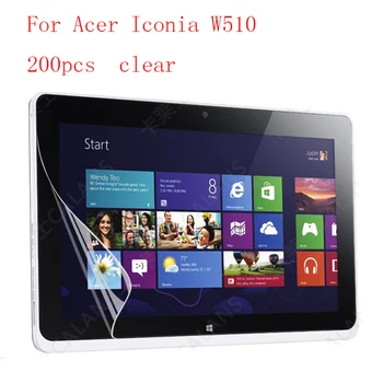Transparent Lcd Screen Protector Film for Acer Iconia W510 explosion-proof membrane without retail packing 200pcs/lot
Transparent Lcd Screen Protector Film for Acer Iconia W510 explosion-proof membrane without retail packing 200pcs/lot