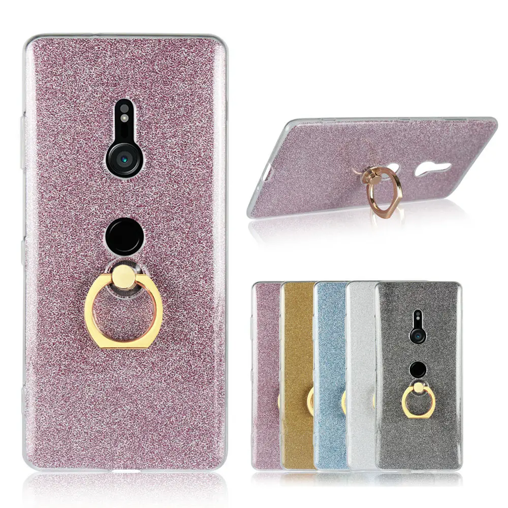 Case For SONY Xperia XZ1 XZ2 XZ3 XZ4 Compact X ZPremium Glitter Bling Case Finger Ring Holder Back Cover Capa TPU Silicone
Case For SONY Xperia XZ1 XZ2 XZ3 XZ4 Compact X ZPremium Glitter Bling Case Finger Ring Holder Back Cover Capa TPU Silicone