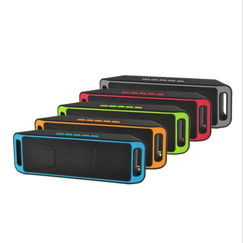 New Year SC208 Bluetooth speaker dual woofer Radio FM TF USB Bass 3D Stereo Loudspeaker portable puissant caixa de som portatil
New Year SC208 Bluetooth speaker dual woofer Radio FM TF USB Bass 3D Stereo Loudspeaker portable puissant caixa de som portatil