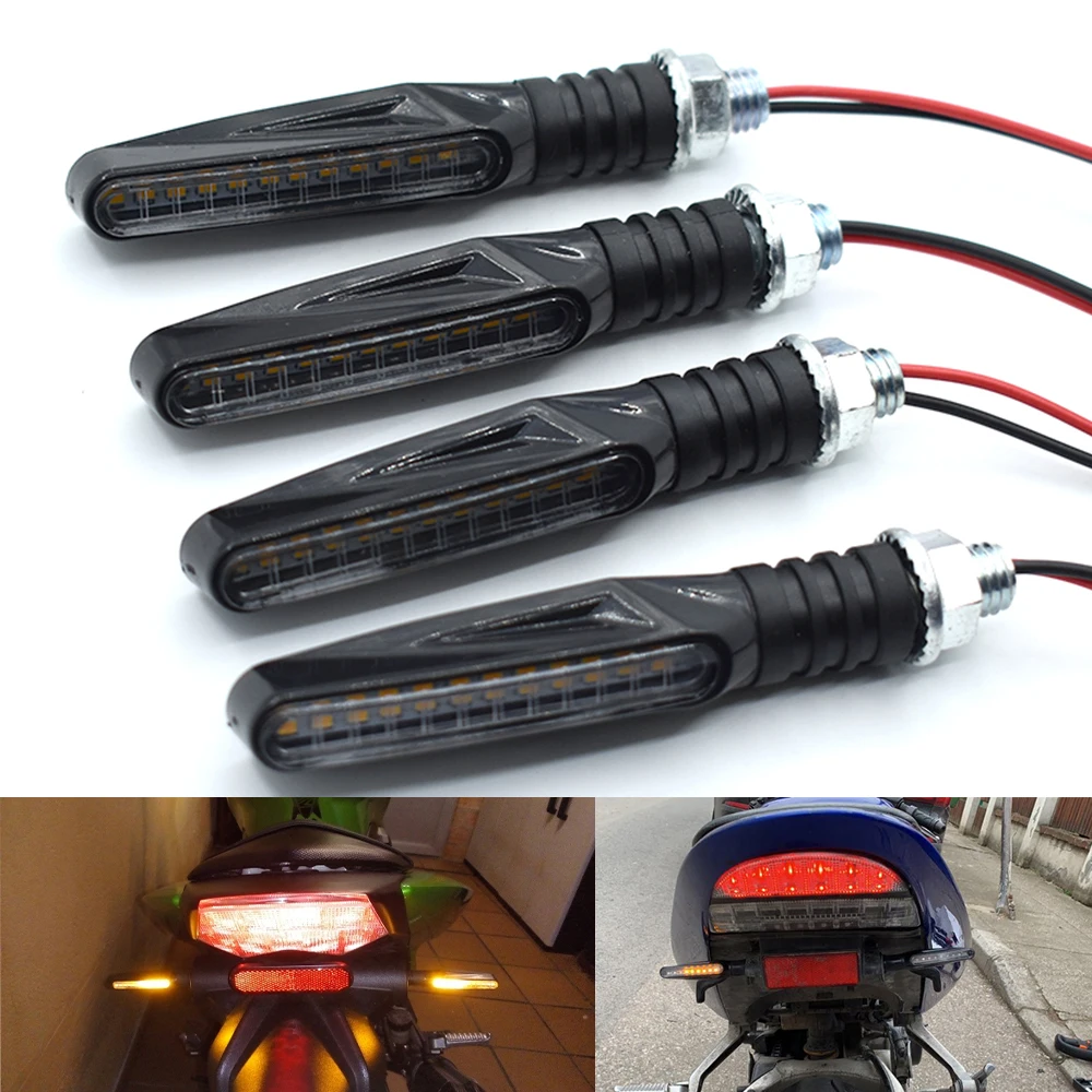 Universal Motorcycle LED Flexible Turn Signal Indicator Amber Light For yamaha mt-09/sr/fz9 mt09/sr/fz9 2014
Universal Motorcycle LED Flexible Turn Signal Indicator Amber Light For yamaha mt-09/sr/fz9 mt09/sr/fz9 2014
