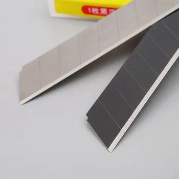 10pcs 60 Degree Ultra Sharp Snap Off Replacement Razor Blades 18mm Heavy Duty Blade Utility Knife Tools Carbon Steel NB-50
10pcs 60 Degree Ultra Sharp Snap Off Replacement Razor Blades 18mm Heavy Duty Blade Utility Knife Tools Carbon Steel NB-50