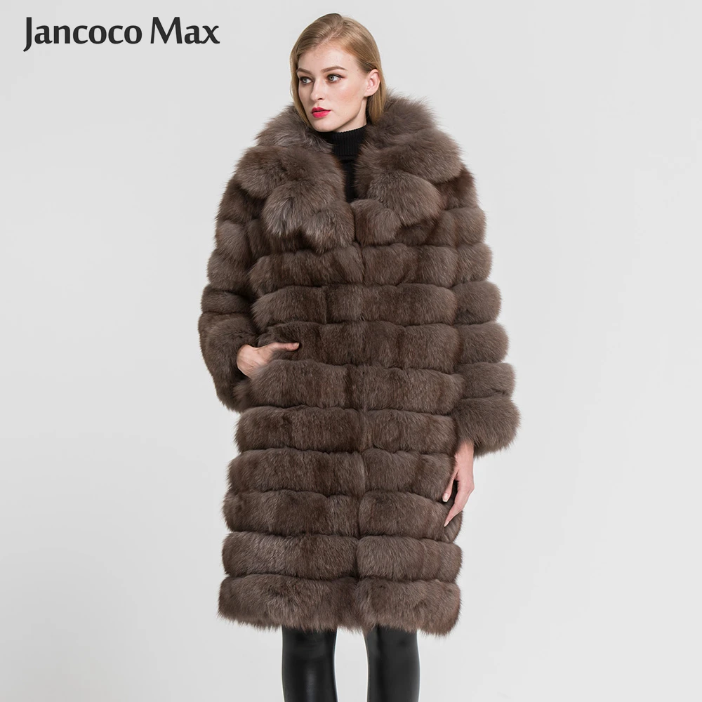 Winter Thick Warm Women Real Fox Fur Long Coat High Quality Fashion Style Natural Fur Outerwear New S7350
Winter Thick Warm Women Real Fox Fur Long Coat High Quality Fashion Style Natural Fur Outerwear New S7350
