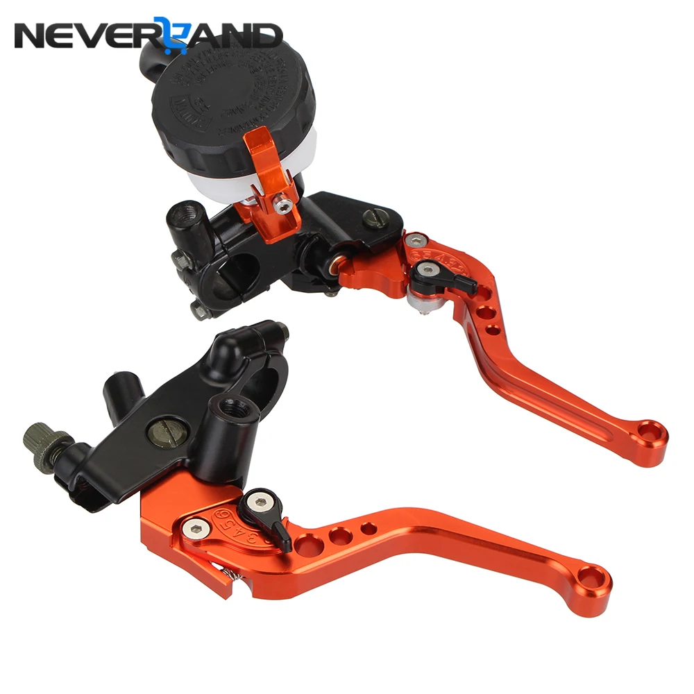 Universal CNC 7/8" 22mm Orange Motorbike Brakes Clutch Levers Master Cylinder Reservoir For Honda Suzuki Kawasaki Yamaha D10
Universal CNC 7/8" 22mm Orange Motorbike Brakes Clutch Levers Master Cylinder Reservoir For Honda Suzuki Kawasaki Yamaha D10