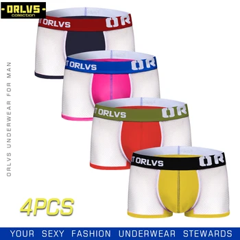 ORLVS 4PC/LOT Men Underwear Soft Boxers Cotton Boxer Men Underwear Shorts Men Underwear Breathable Comfortable Underpants
ORLVS 4PC/LOT Men Underwear Soft Boxers Cotton Boxer Men Underwear Shorts Men Underwear Breathable Comfortable Underpants