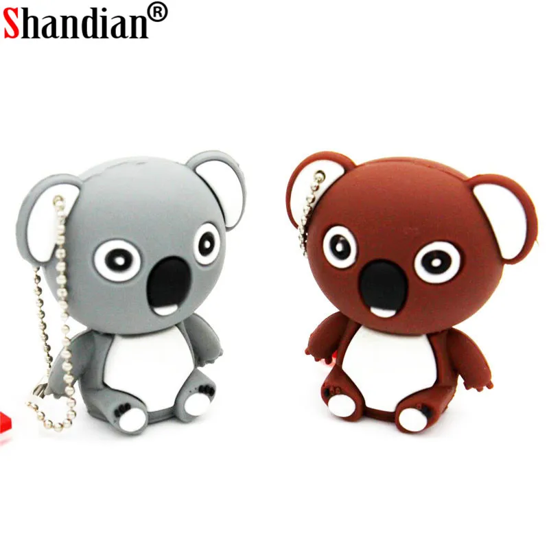 SHANDIAN animal koala pendrive 8GB 16GB 32GB 64GB usb flash drive pen drive U disk USB creative memory stick gift with keychain
SHANDIAN animal koala pendrive 8GB 16GB 32GB 64GB usb flash drive pen drive U disk USB creative memory stick gift with keychain