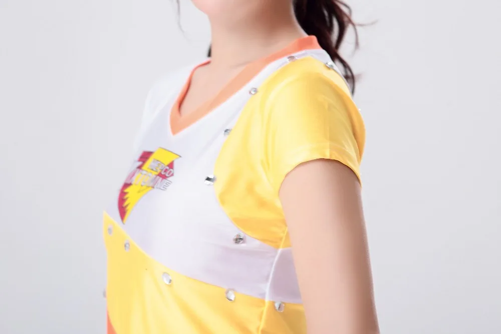 Cheerleader Costume Women Football Baby Lady Cheerleading Costumes Boys Girls Stage Performance Dresses Men Kids Adults Uniforms (5)