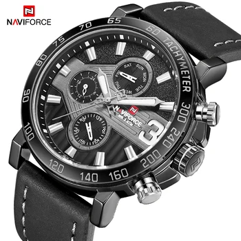 Watch Men Sport luxury Man Watch Naviforce reloj mujer Top 3ATM Week Clock Men's Analog Quartz 24 Hour Date WristWatches
Watch Men Sport luxury Man Watch Naviforce reloj mujer Top 3ATM Week Clock Men's Analog Quartz 24 Hour Date WristWatches