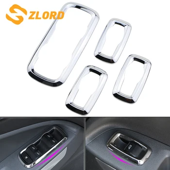Zlord Car Chrome Trim Window Lifter Switch Decoration Panel Cover Sticker for Ford Ecosport 2012+ Fiesta 2009 + Accessories
Zlord Car Chrome Trim Window Lifter Switch Decoration Panel Cover Sticker for Ford Ecosport 2012+ Fiesta 2009 + Accessories