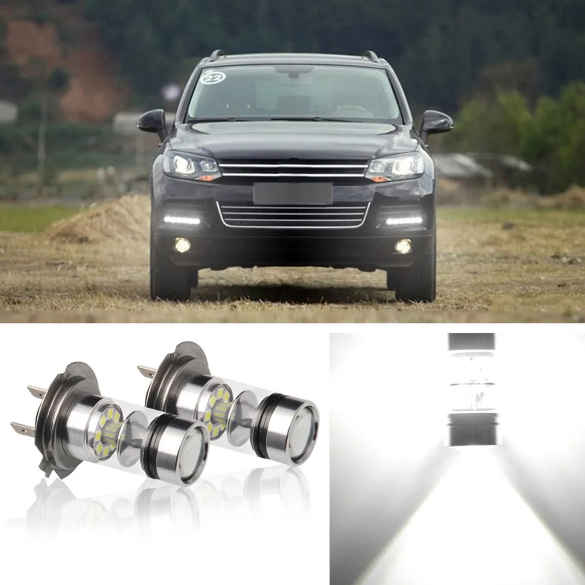 H4 H7 H8 H11 LED 9005 9006 Car Lights Headlight Bulbs LED Bulb Fog Flood SMD Auto Lamp Running Lights White 6000K
H4 H7 H8 H11 LED 9005 9006 Car Lights Headlight Bulbs LED Bulb Fog Flood SMD Auto Lamp Running Lights White 6000K