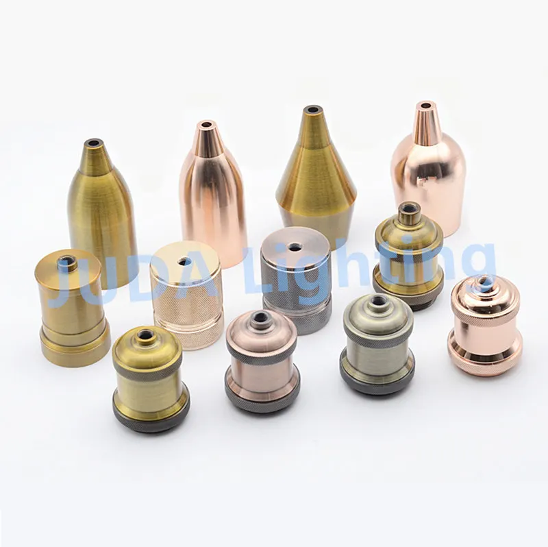 E27 ceramic socket lamp holder with Aluminum lamp cover cap lamp base for ceiling rose light retro vintage Edison led chandelier
E27 ceramic socket lamp holder with Aluminum lamp cover cap lamp base for ceiling rose light retro vintage Edison led chandelier