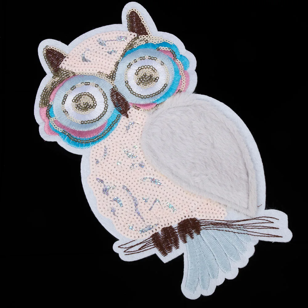 1pc clothes Patches Women Lovely DIY Apparel Sewing Fabric Patches Clothing Repair Accessories DIY Sequins Fabric Owl Patches
1pc clothes Patches Women Lovely DIY Apparel Sewing Fabric Patches Clothing Repair Accessories DIY Sequins Fabric Owl Patches