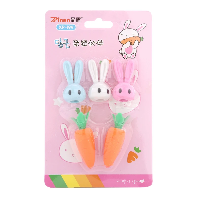 Carrot Bunny Eraser Set Child Cartoon Cute Mini Skin Like Pupils Creative Stationery
Carrot Bunny Eraser Set Child Cartoon Cute Mini Skin Like Pupils Creative Stationery