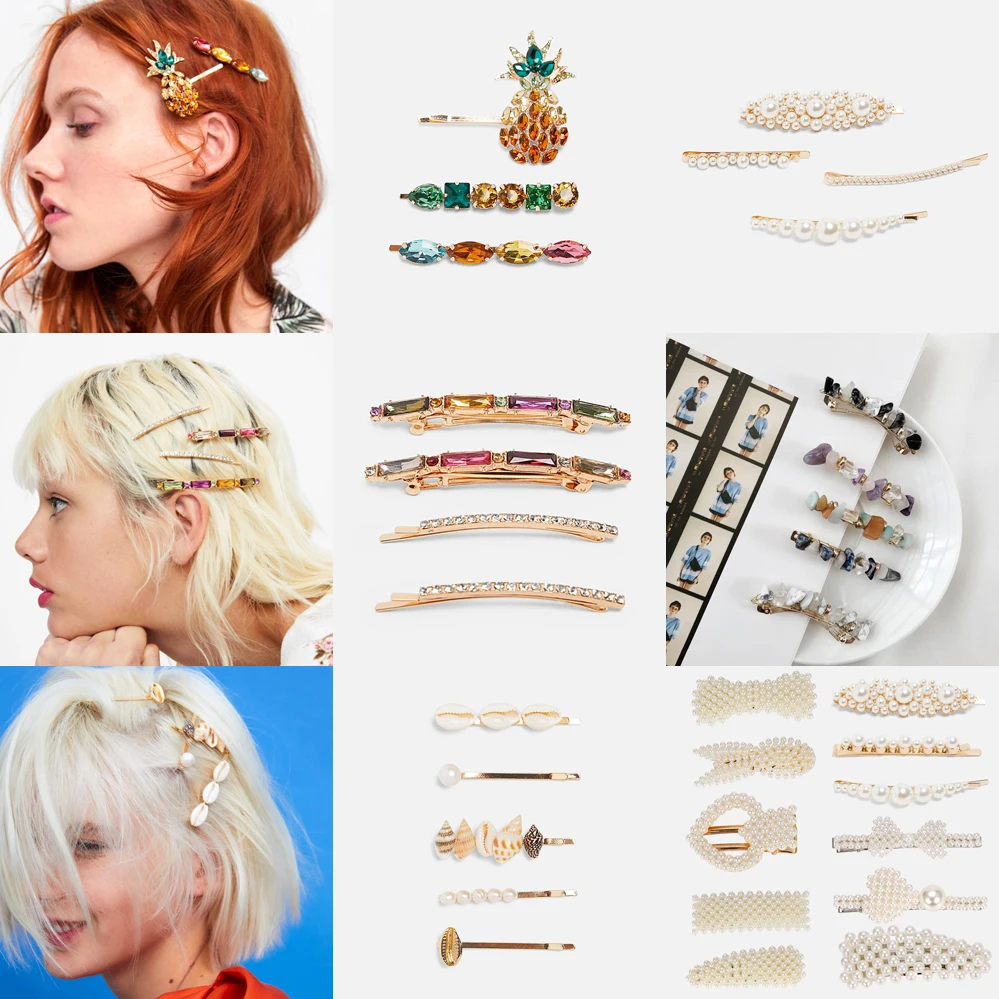 Miwens Romantic Za Colorful Rhinestone Hairclips For Women Bridal Charm Pineapple Hairgrips Hairpin's Hairwear Headdress Jewelry
Miwens Romantic Za Colorful Rhinestone Hairclips For Women Bridal Charm Pineapple Hairgrips Hairpin's Hairwear Headdress Jewelry