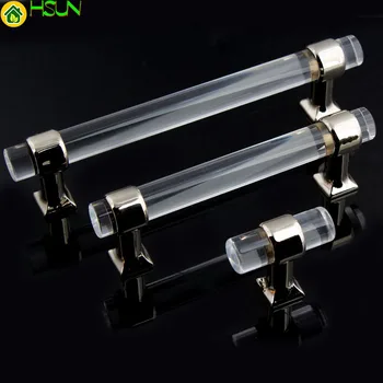 Modern Simple Fashion Transparent Acrylic Rod Kitchen Wincabinet Drawer Handles Knobs Plexiglass Handles Pulls 96mm 128mm 160mm
Modern Simple Fashion Transparent Acrylic Rod Kitchen Wincabinet Drawer Handles Knobs Plexiglass Handles Pulls 96mm 128mm 160mm