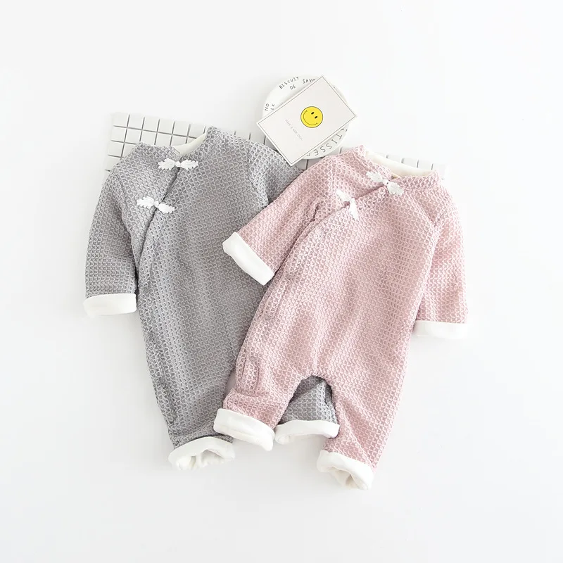 Baby Kids Girls Boys Roupas Bebe Clothing Autumn Velvet Winter Rompers Knitwear Knitted Infants Meninas Overalls Jumpsuits S5682
Baby Kids Girls Boys Roupas Bebe Clothing Autumn Velvet Winter Rompers Knitwear Knitted Infants Meninas Overalls Jumpsuits S5682