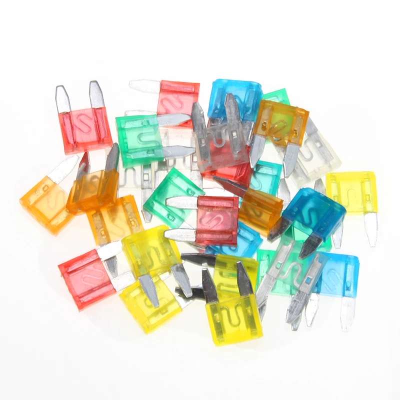 30PCS Standard Auto Car Blade Fuse 5/10/15/20/25/30A Automobile Car Security Fuse Assortment Kit Using For Small-sized Car
30PCS Standard Auto Car Blade Fuse 5/10/15/20/25/30A Automobile Car Security Fuse Assortment Kit Using For Small-sized Car