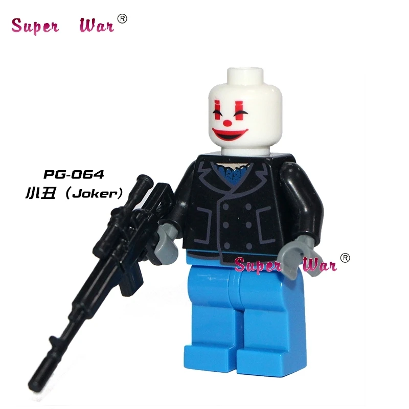1PCS star wars superhero marvel avengers Joker bandit gangs building blocks action model bricks toys for children
1PCS star wars superhero marvel avengers Joker bandit gangs building blocks action model bricks toys for children