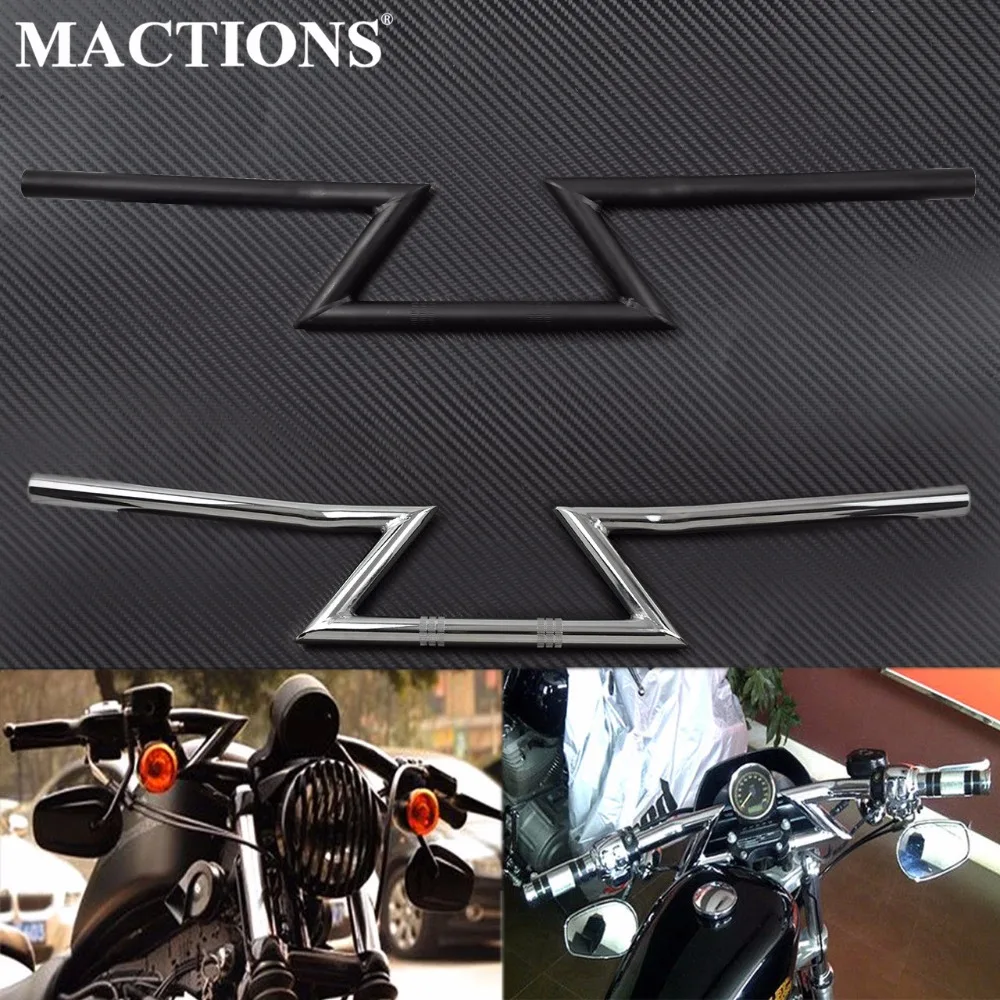 Universal Motorcycle 7/8" 22mm 1'' 25mm Drag Z-Bar Handlebar Black/Chrome For Harley Chopper Bobber For Honda For Suzuki
Universal Motorcycle 7/8" 22mm 1'' 25mm Drag Z-Bar Handlebar Black/Chrome For Harley Chopper Bobber For Honda For Suzuki