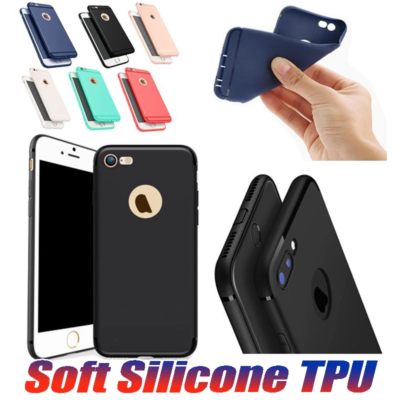 100PCS/Lot Slim Silicone Case For iPhone X 8 7 6 6s Plus 5s Cover Soft TPU Matte Phone Case Cover Shell with Dust Cap Free DHL
100PCS/Lot Slim Silicone Case For iPhone X 8 7 6 6s Plus 5s Cover Soft TPU Matte Phone Case Cover Shell with Dust Cap Free DHL