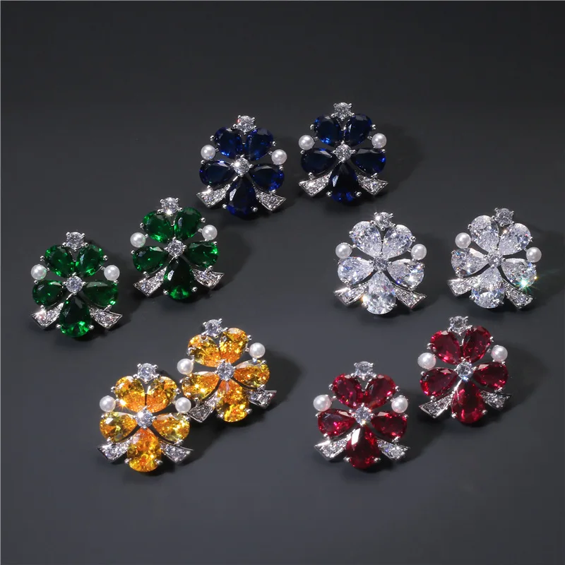 Trendy Girls Hollow Snowflake Flower Pearl Cubc Zircon 925 sterling Silver Earrings Jewelry For Woman
Trendy Girls Hollow Snowflake Flower Pearl Cubc Zircon 925 sterling Silver Earrings Jewelry For Woman
