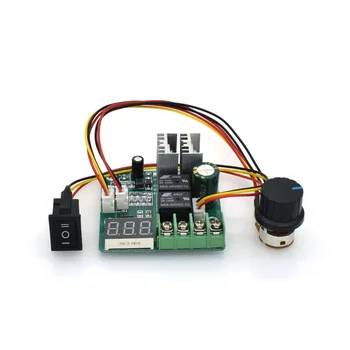 PWM dc motor speed controller 10A CW CCW digital display 0~100% adjustable drive module Input 6V~55V
PWM dc motor speed controller 10A CW CCW digital display 0~100% adjustable drive module Input 6V~55V