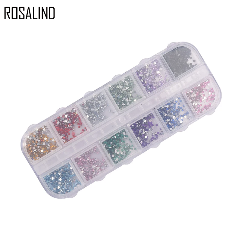ROSALIND 2MM Mix 12 Colors Nail Art Decorations Round Colorful Nails Stone Decoration With Hard Case DIY Rhinestones for nails
ROSALIND 2MM Mix 12 Colors Nail Art Decorations Round Colorful Nails Stone Decoration With Hard Case DIY Rhinestones for nails