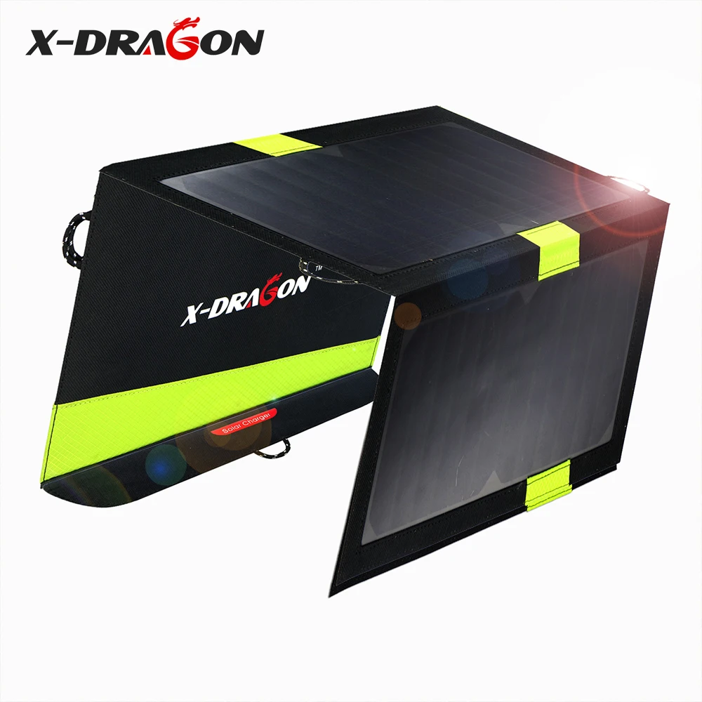 X-DRAGON Portable Solar Charger 5V 20W Dual USB Output Solar Charger for iPhone iPad Samsung HTC Sony OnePlus Huawei and more.
X-DRAGON Portable Solar Charger 5V 20W Dual USB Output Solar Charger for iPhone iPad Samsung HTC Sony OnePlus Huawei and more.
