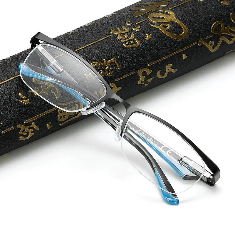Half Rim Reading Glasses Men Women Retro Clear lens Presbyopic Eyeglasses Reader Eye Glasses with Diopters +1.00~+4.00 Eyewear
Half Rim Reading Glasses Men Women Retro Clear lens Presbyopic Eyeglasses Reader Eye Glasses with Diopters +1.00~+4.00 Eyewear