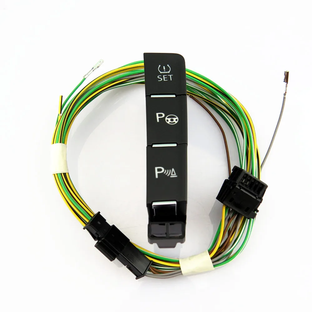 COSTLYSEED 1 Set Of Parking Aid Switch Tire Pressure Monitoring Switch Golf Cable Harness 7 MK7 5GG 927 238 E 5GG927238E
COSTLYSEED 1 Set Of Parking Aid Switch Tire Pressure Monitoring Switch Golf Cable Harness 7 MK7 5GG 927 238 E 5GG927238E