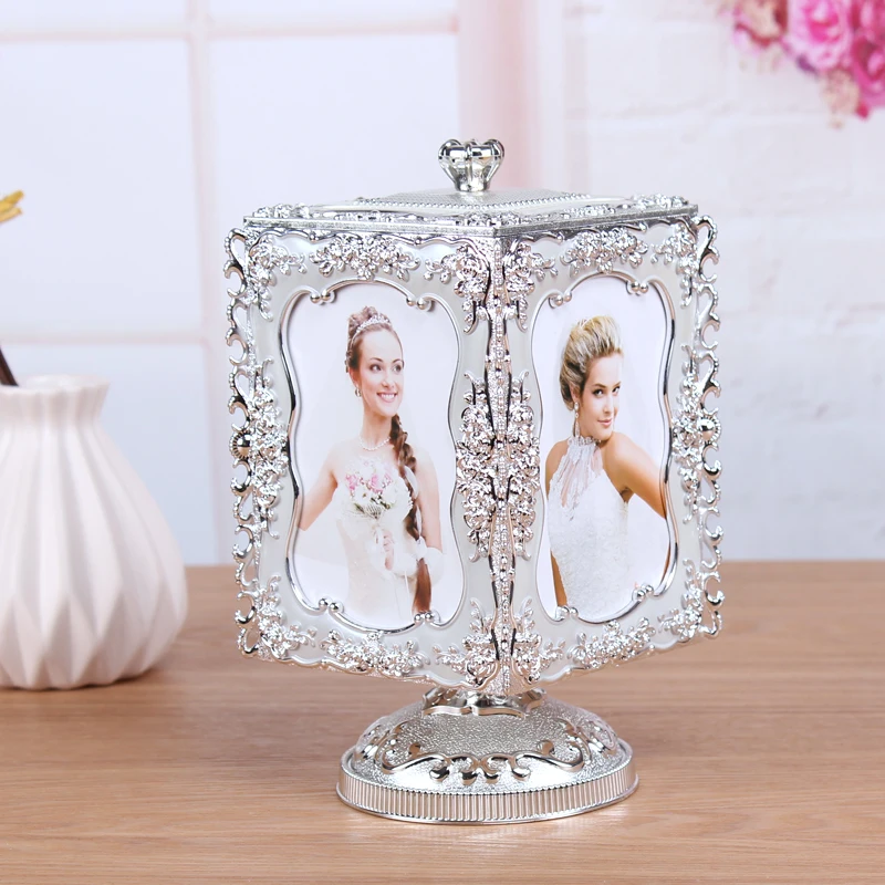 Creative European Photo Frame Table Decoration 5 Inch Children's Studio Music Box 360 Rotating Phase Frame Decorative Ornaments
Creative European Photo Frame Table Decoration 5 Inch Children's Studio Music Box 360 Rotating Phase Frame Decorative Ornaments