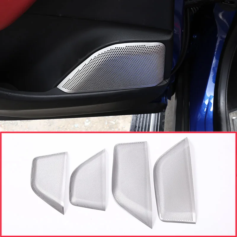 4Pcs For Maserati Levante Car Door Speaker Cover Trim Aluminum Alloy Auto Accessories NEW
4Pcs For Maserati Levante Car Door Speaker Cover Trim Aluminum Alloy Auto Accessories NEW