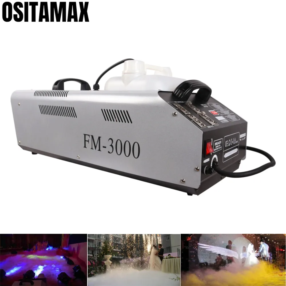 3000w Fog Equipment DMX Smoke Machine High Power DMX512 Fogger for Disco Stage Party Club Wedding
3000w Fog Equipment DMX Smoke Machine High Power DMX512 Fogger for Disco Stage Party Club Wedding
