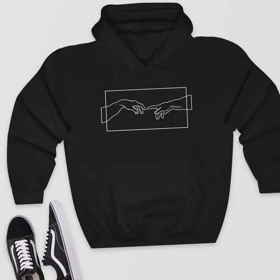 Skuggnas Creation Hands Line Art winter Sweatshirts Hoodie kawaii Pullover Jumper Outfits tumblr gothic aesthetic harajuku tops
Skuggnas Creation Hands Line Art winter Sweatshirts Hoodie kawaii Pullover Jumper Outfits tumblr gothic aesthetic harajuku tops