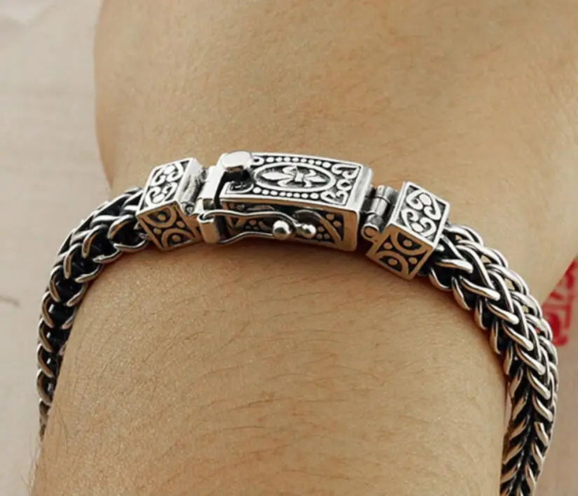 Thai retro silver bracelet HTB1 pv1XQOWBuNjSsppq6xPgpXaM.jpg - Thai retro silver bracelet