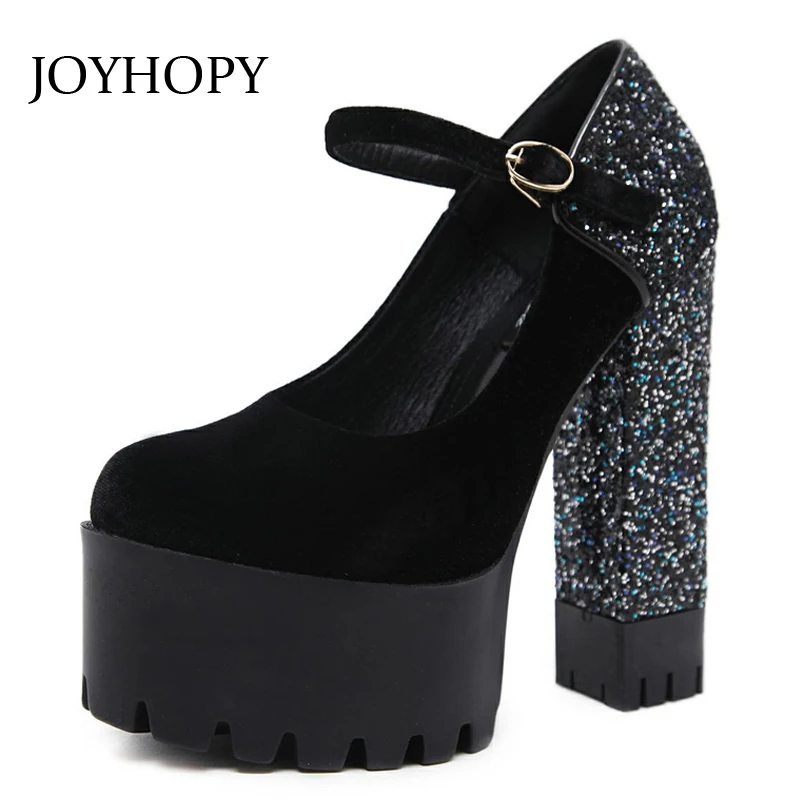 JOYHOPY 2018 Spring New Shallow Top Mature Women Pumps Fashion Platform Bling Flock High Heels Shoes Summer Ladies Shoes WP1093
JOYHOPY 2018 Spring New Shallow Top Mature Women Pumps Fashion Platform Bling Flock High Heels Shoes Summer Ladies Shoes WP1093