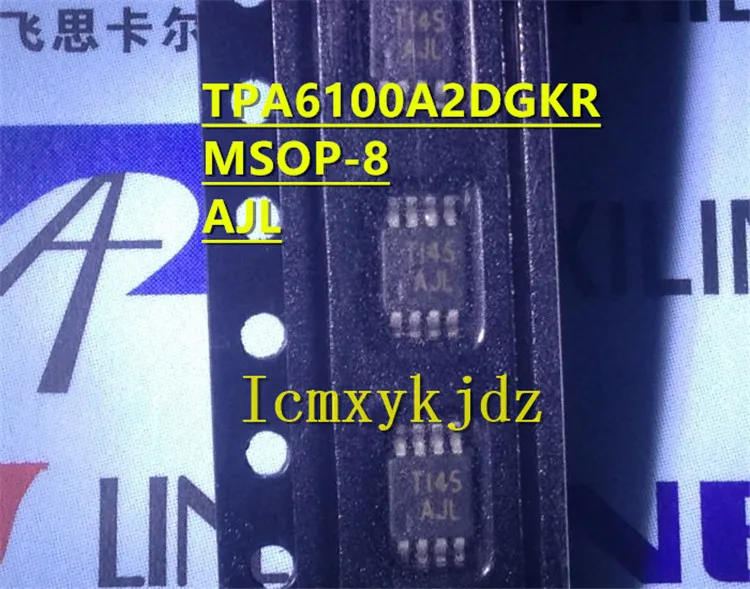 5 шт./партия, TPA6100A2DGKR TPA6100A2DGK MSOP-8 AJL, новый оригинальный продукт, новый оригинальный, быстрая доставка
5 шт./партия, TPA6100A2DGKR TPA6100A2DGK MSOP-8 AJL, новый оригинальный продукт, новый оригинальный, быстрая доставка