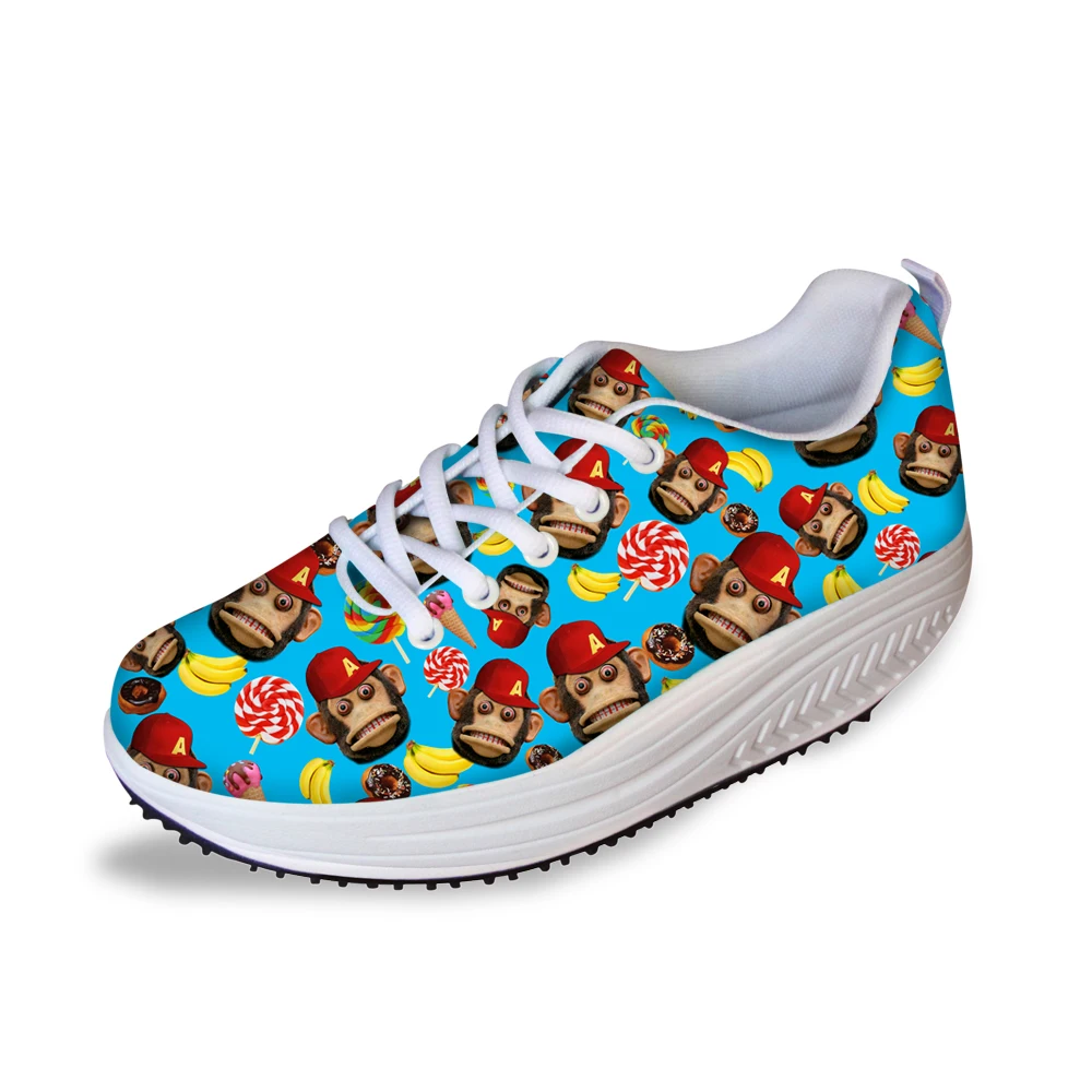 NOIDYDESIGNS Women Flat Platform Slimming Shoes Animal Mouth Monkey Print Fitness Swing Shoes for Girls Lose Weight Rocking Shoe
NOIDYDESIGNS Women Flat Platform Slimming Shoes Animal Mouth Monkey Print Fitness Swing Shoes for Girls Lose Weight Rocking Shoe