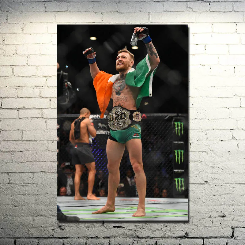 Conor McGregor - Irish MMA UFC Featherweight Champion Art Silk Poster 13x20 24x36Inch Boxing Picture For Room Decor 035
Conor McGregor - Irish MMA UFC Featherweight Champion Art Silk Poster 13x20 24x36Inch Boxing Picture For Room Decor 035