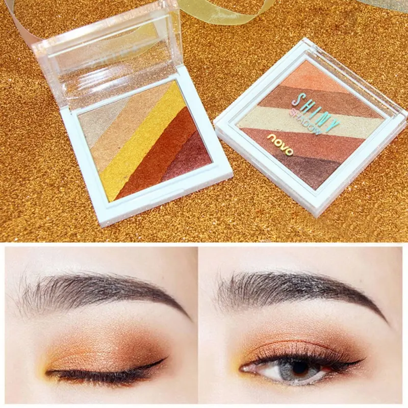 NOVO Eyeshadow Palette Milk Tea Color Makeup 5 Colors Pressed Eye Shadow Make Up Palette Beauty Women Cosmetics Korean Style
NOVO Eyeshadow Palette Milk Tea Color Makeup 5 Colors Pressed Eye Shadow Make Up Palette Beauty Women Cosmetics Korean Style