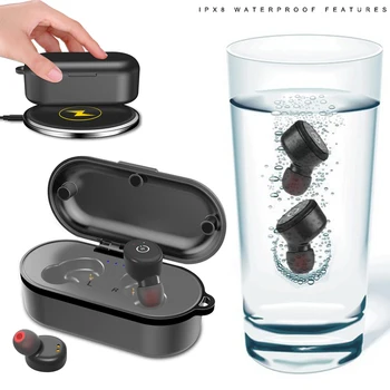 (Q) Waterproof earphone MB2 Bluetooth earphone Bathing Swim stereo earbuds Bluetooth 5.0 twin wireless earbuds answer the phone
(Q) Waterproof earphone MB2 Bluetooth earphone Bathing Swim stereo earbuds Bluetooth 5.0 twin wireless earbuds answer the phone