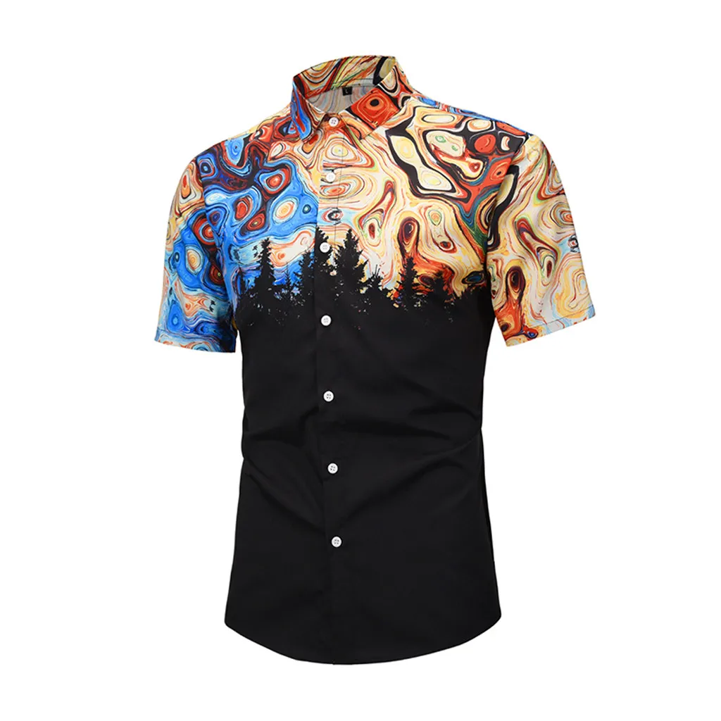 Men's Casual Shirt Short Sleeve Pure Color Summer Male Fashion Hawaiian Slim Fit Shirts Mens Dress Shirts Apr4
Men's Casual Shirt Short Sleeve Pure Color Summer Male Fashion Hawaiian Slim Fit Shirts Mens Dress Shirts Apr4