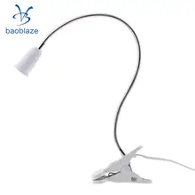50cm Flexible Extension LED Light Bulb Socket Holder Clip on Switch For E27 Desk Table Bedlamp Converter Adapter + 1.6M Cable
50cm Flexible Extension LED Light Bulb Socket Holder Clip on Switch For E27 Desk Table Bedlamp Converter Adapter + 1.6M Cable