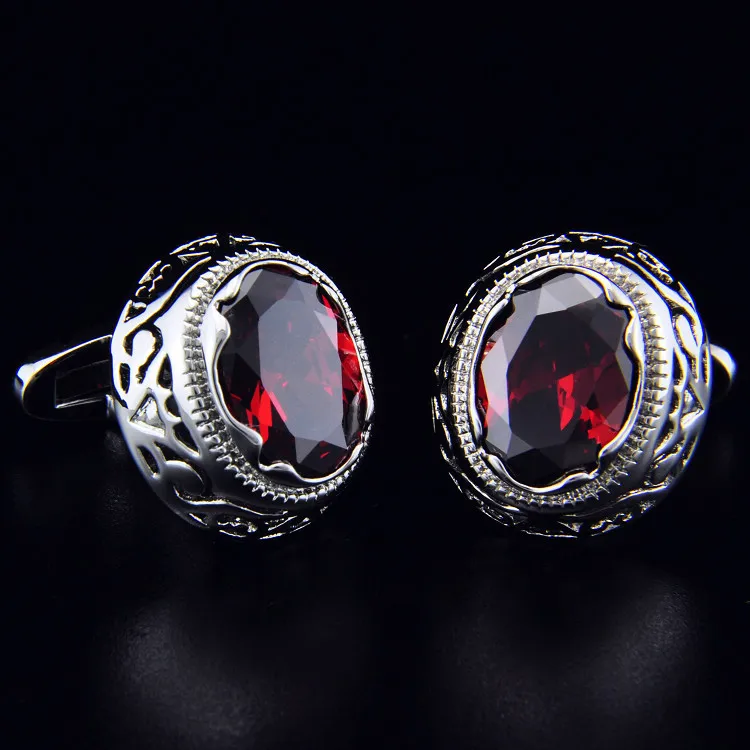 SPARTA Duke Plated with White Gold red AAA Class zircon cufflinks men's Cuff Links + Free Shipping !!! metal buttons
SPARTA Duke Plated with White Gold red AAA Class zircon cufflinks men's Cuff Links + Free Shipping !!! metal buttons