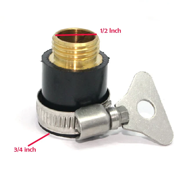 1/2 to 3/4 Inch Car Wash Water Gun Connector Garden Hose Water Tap Fittings Solide Connector Brass
1/2 to 3/4 Inch Car Wash Water Gun Connector Garden Hose Water Tap Fittings Solide Connector Brass