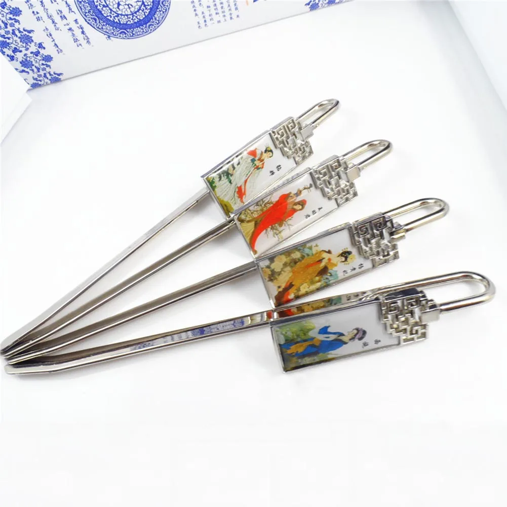 The four beauty metal Bookmark for book Chinese Beautiful flower handicraft nice stationery School Office Supply
The four beauty metal Bookmark for book Chinese Beautiful flower handicraft nice stationery School Office Supply