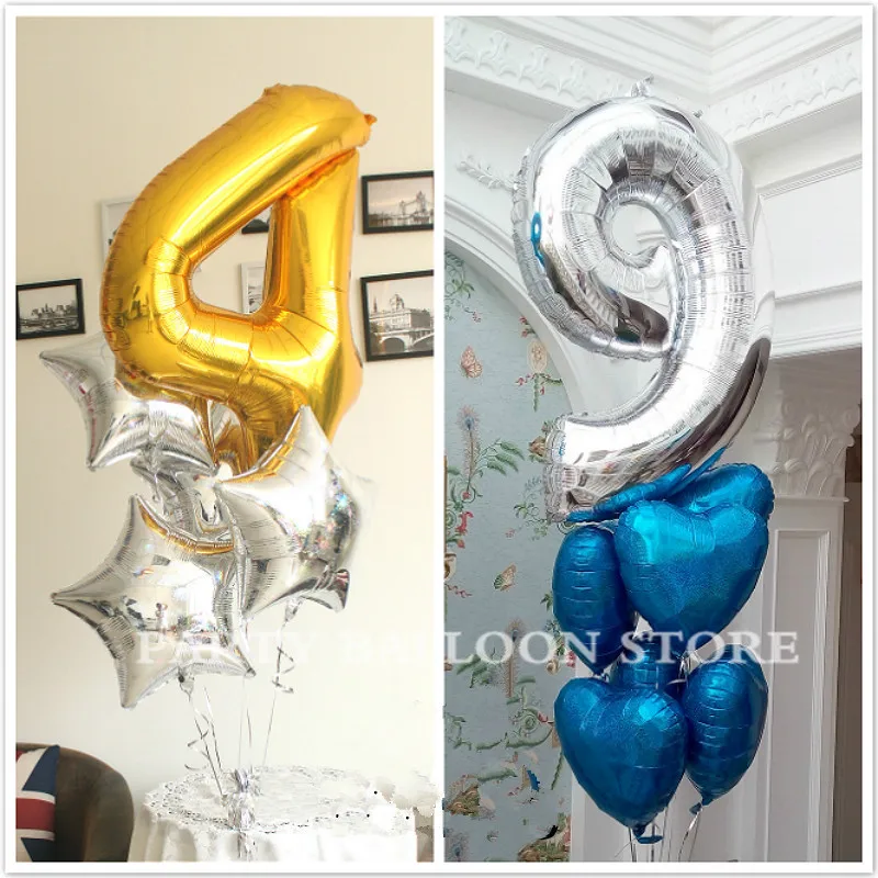 Hot Wedding Decoration 40inch number 0-9 Digital Figure Big Number Balloon Foil Large Helium Balloon Birthday Party Celebration
Hot Wedding Decoration 40inch number 0-9 Digital Figure Big Number Balloon Foil Large Helium Balloon Birthday Party Celebration