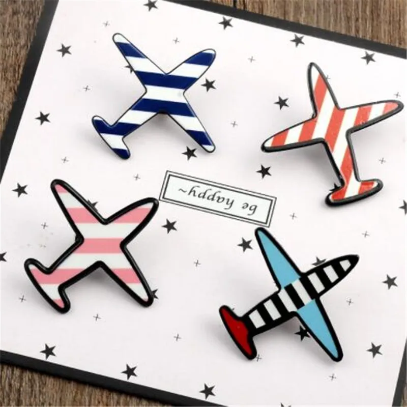 WKOUD Free Shipping Cute Cartoon airplane Brooch Pin Button Pin Girl Jeans Clothes Decoration Fashion Jewelry For Gift Wholesale
WKOUD Free Shipping Cute Cartoon airplane Brooch Pin Button Pin Girl Jeans Clothes Decoration Fashion Jewelry For Gift Wholesale