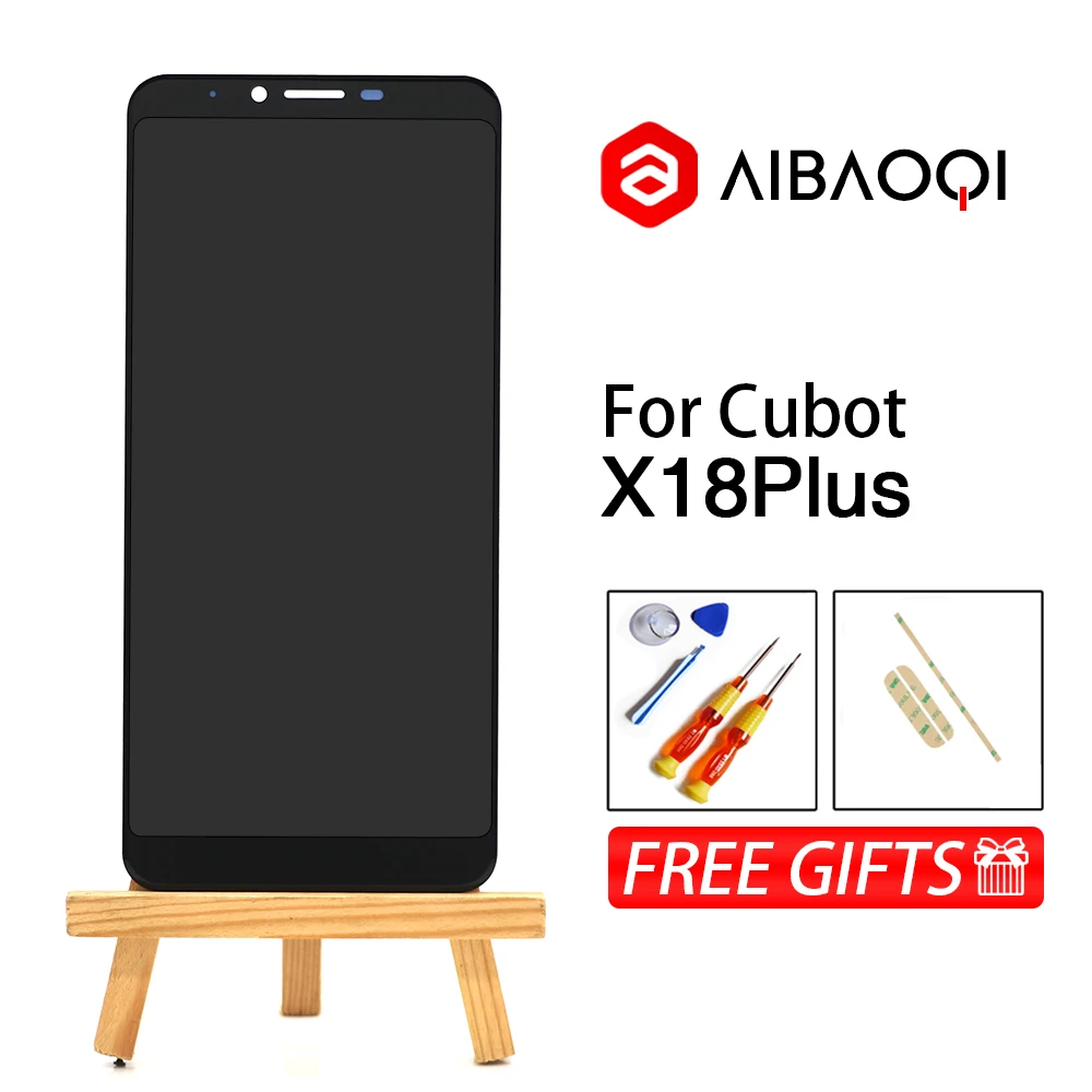 AiBaoQi New Original 5.99 inch Touch Screen+2160x1080 LCD Display Assembly Replacement For Cubot X18 Plus Android 8.0 Phone
AiBaoQi New Original 5.99 inch Touch Screen+2160x1080 LCD Display Assembly Replacement For Cubot X18 Plus Android 8.0 Phone